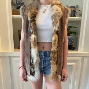 Paldarini 1882 embroidered leather jacket